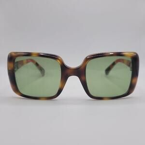 Kate Spade Sunglasses Womens Green Square Tortoise Shell Katherine Italy